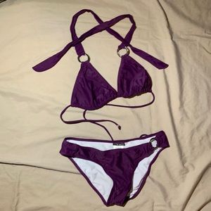 Purple bikini ingear size medium